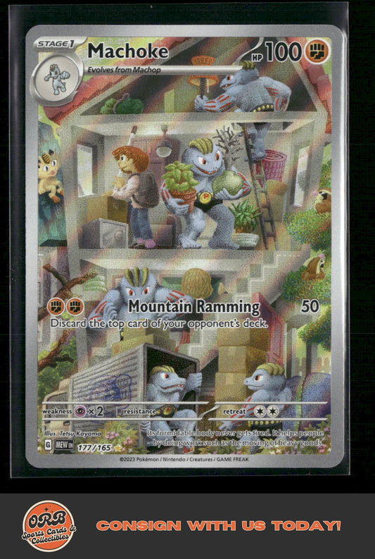 Machoke SV: Scarlet & Violet 151 #177/165 - Front