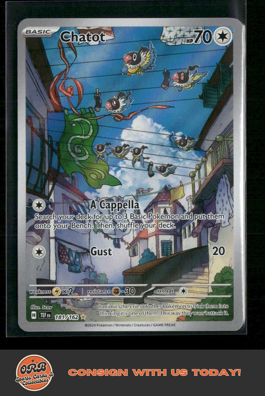 Chatot SV05: Temporal Forces #181/162 - Front