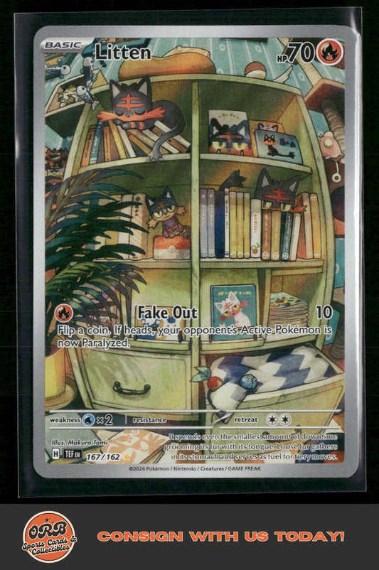 Litten SV05: Temporal Forces #167/162 - Front
