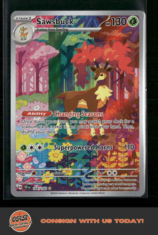 Sawsbuck SV05: Temporal Forces #166/162 - Front