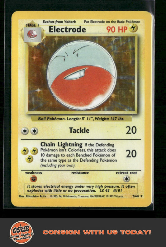 Electrode (2) Jungle #02/64 - No Symbol Error - Front