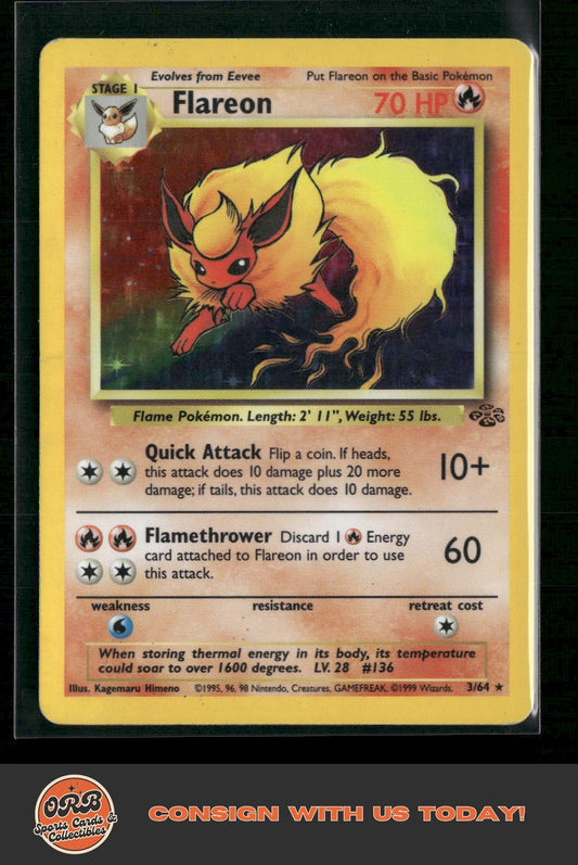 Flareon (3) Jungle #03/64 - Front