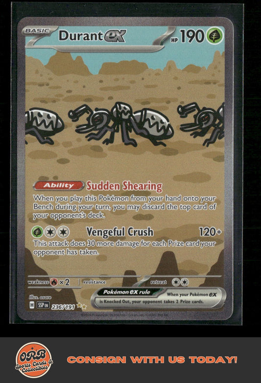 Durant ex SV08: Surging Sparks #236/191 - Front