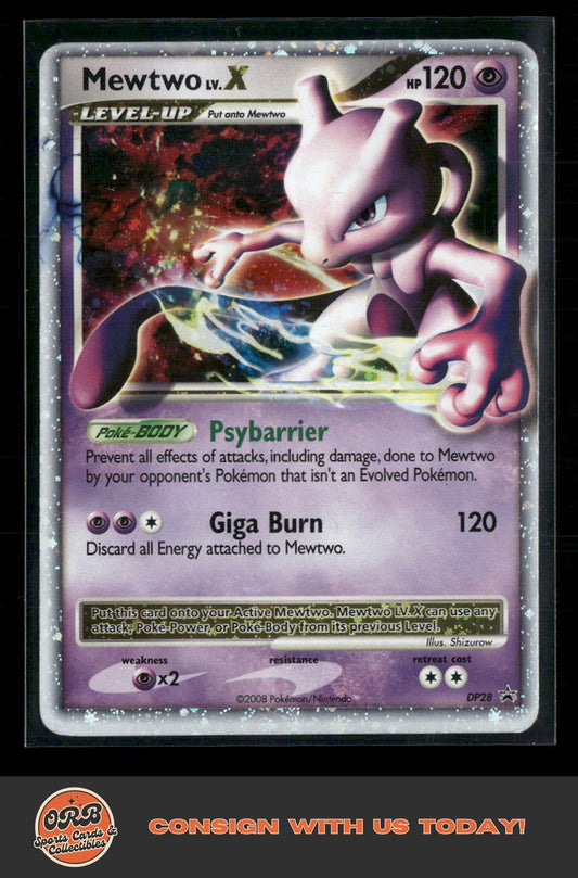 Mewtwo LV.X Diamond and Pearl Promos #DP28 - Front