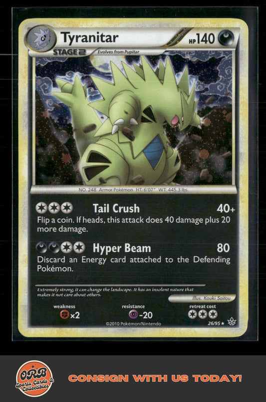 Tyranitar Unleashed #26/95 - Front
