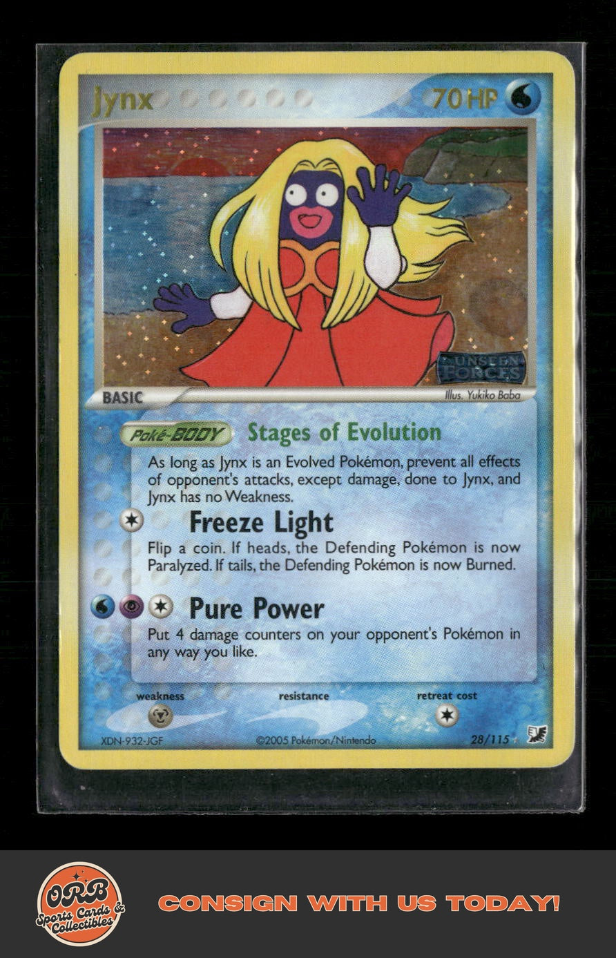 Jynx Unseen Forces #28/115 - Front