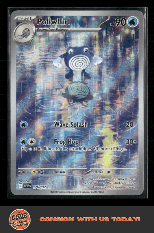 Poliwhirl SV: Scarlet & Violet 151 #176/165 - Front