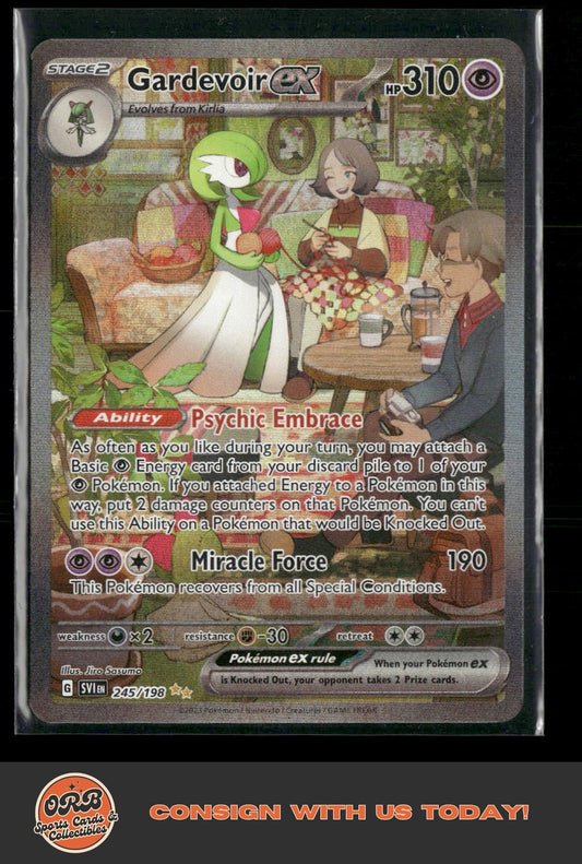 Gardevoir ex SV01: Scarlet & Violet Base Set #245/198 - Front