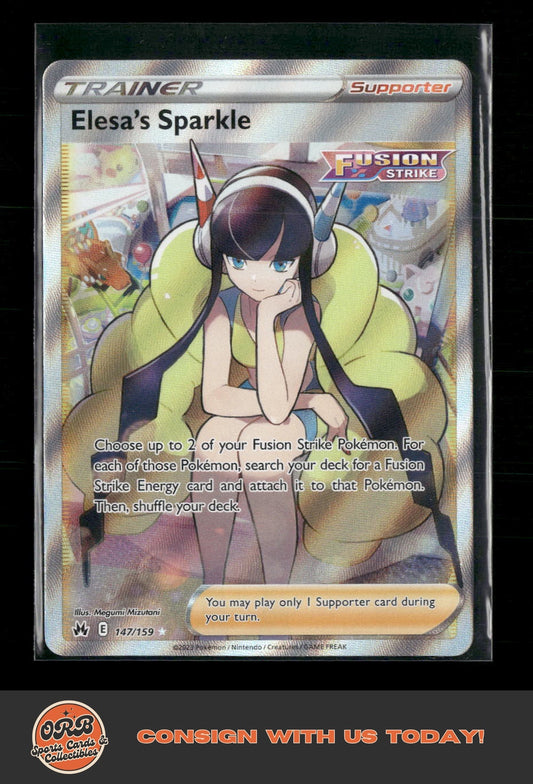 Elesa's Sparkle (Full Art) Crown Zenith #147/159 - Front