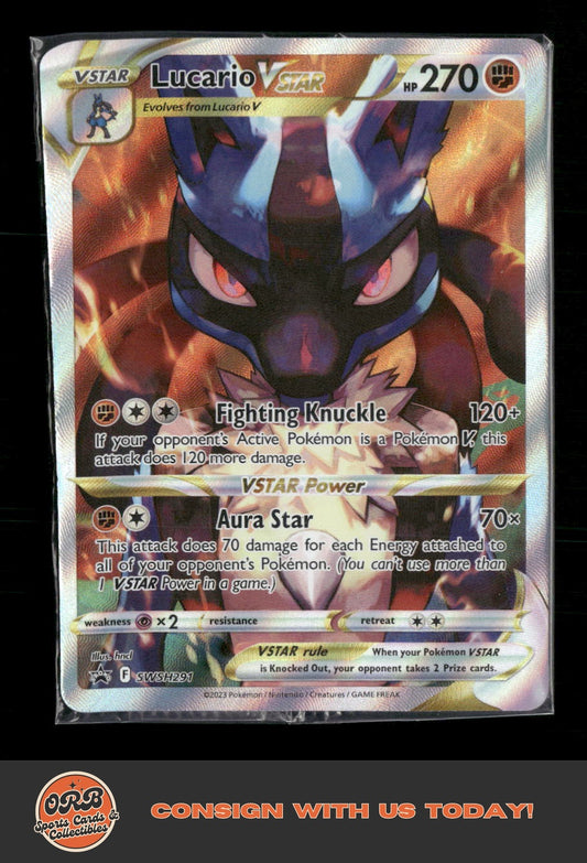 Lucario VSTAR SWSH: Sword & Shield Promo Cards #SWSH291 - Front