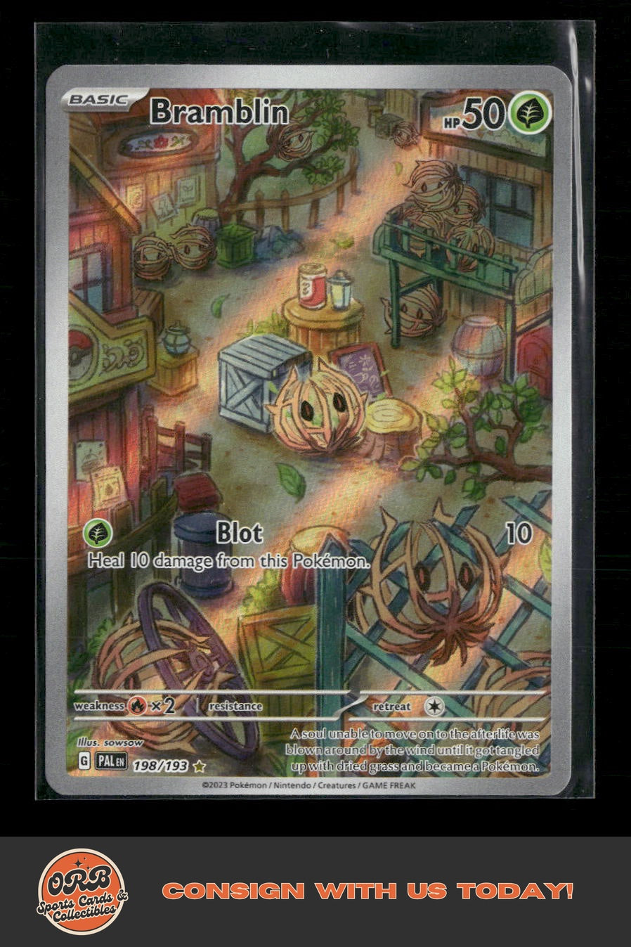 Bramblin SV02: Paldea Evolved #198/193 - Front