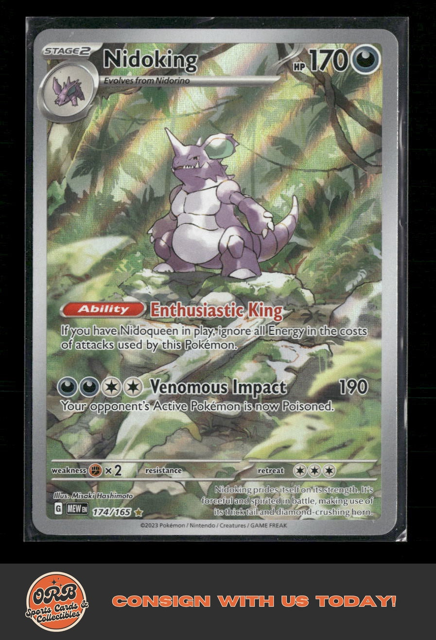 Nidoking SV: Scarlet & Violet 151 #174/165 - Front