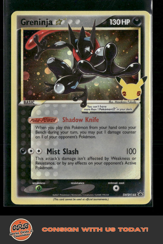 Greninja Star SWSH: Sword & Shield Promo Cards #SWSH144 - Front