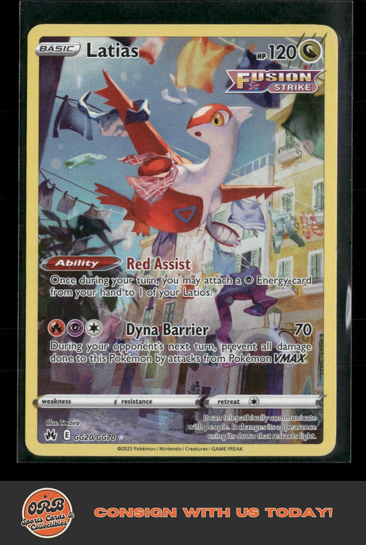 Latias Crown Zenith: Galarian Gallery #GG20/GG70 - Front