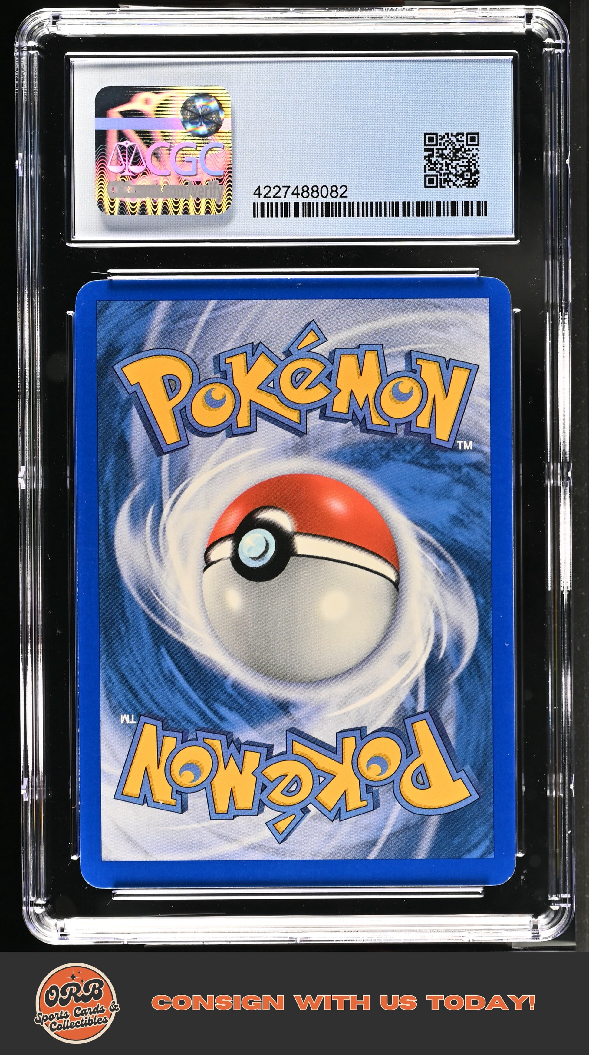 Celebi ex 2005 POP Series 2 #17/17 CGC 9 - Back