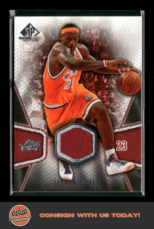 LeBron James 2007-08 SP Game Used #126 - Front
