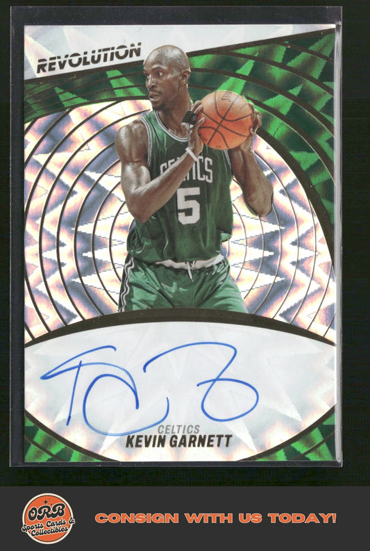 Kevin Garnett 2022-23 Panini Revolution #A-KVG Autographs - Front