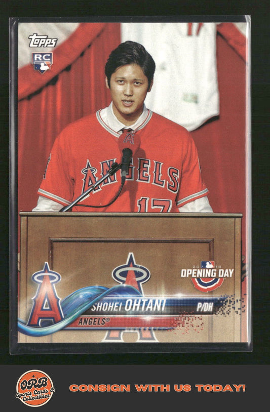 Shohei Ohtani 2018 Topps Opening Day #200 - Front