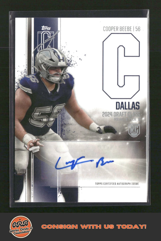 Cooper Beebe 2024 Topps Signature Class #98 - Front