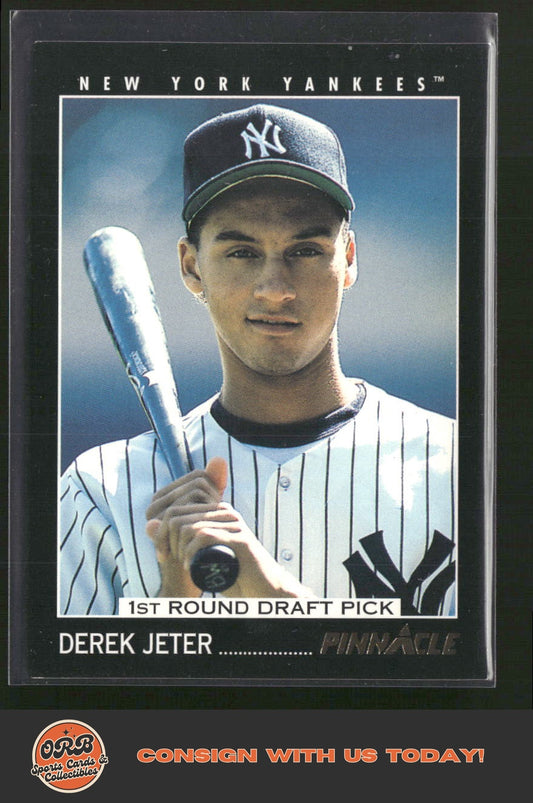 Derek Jeter 1993 Pinnacle #457 - Front