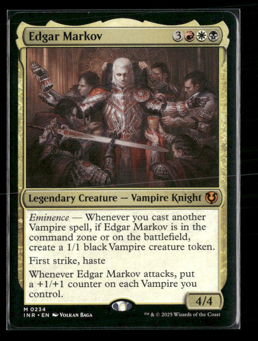 Edgar Markov Innistrad Remastered #234 - Front