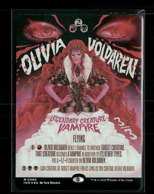 Olivia Voldaren (Showcase) Innistrad Remastered #490 Foil - Front