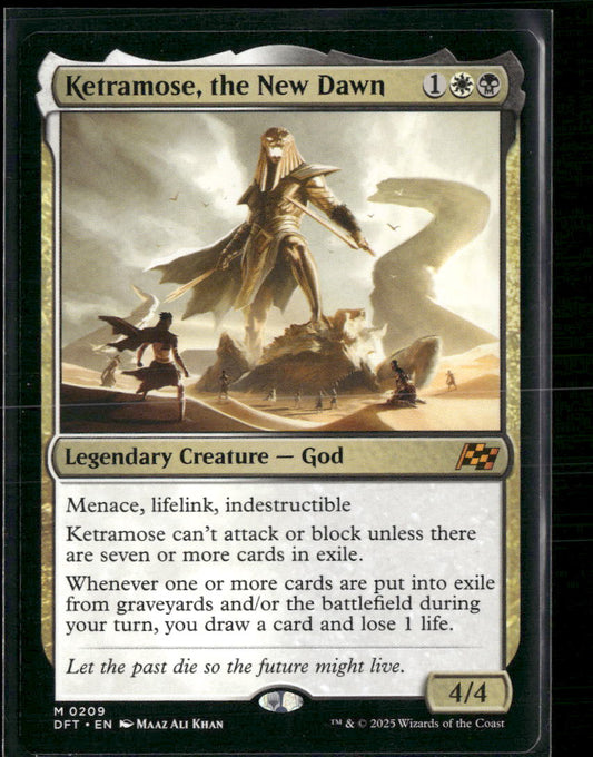 Ketramose, the New Dawn Aetherdrift #209 - Front