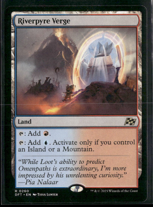 Riverpyre Verge Aetherdrift #260 - Front