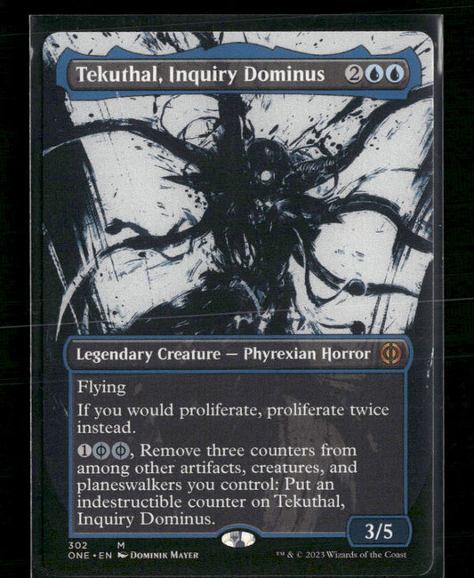 Tekuthal, Inquiry Dominus (Showcase) Phyrexia: All Will Be One #302 - Front