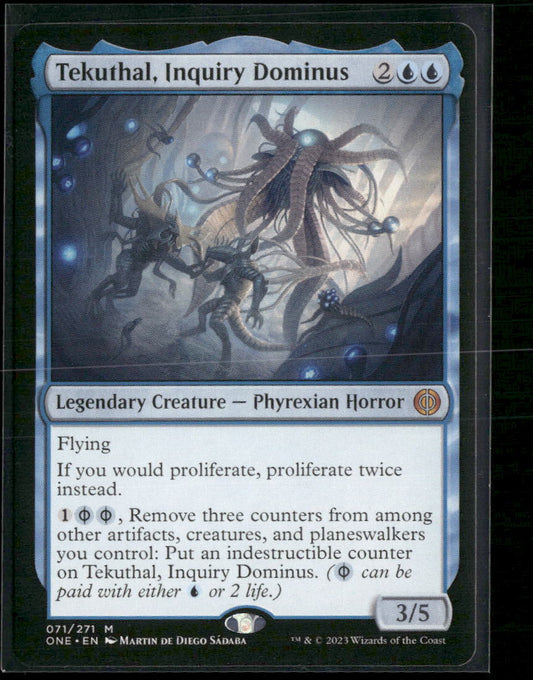 Tekuthal, Inquiry Dominus Phyrexia: All Will Be One #71 - Front
