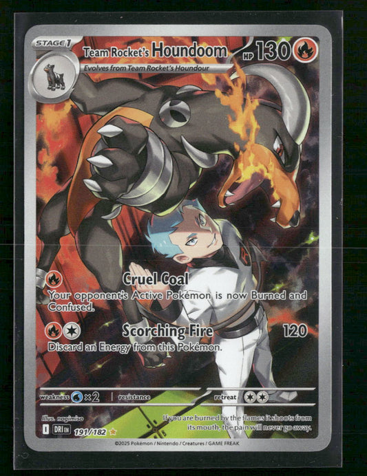 Team Rocket's Houndoom SV10: Destined Rivals #191/182 - Front