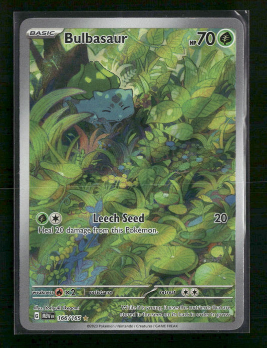 Bulbasaur SV: Scarlet & Violet 151 #166/165 - Front
