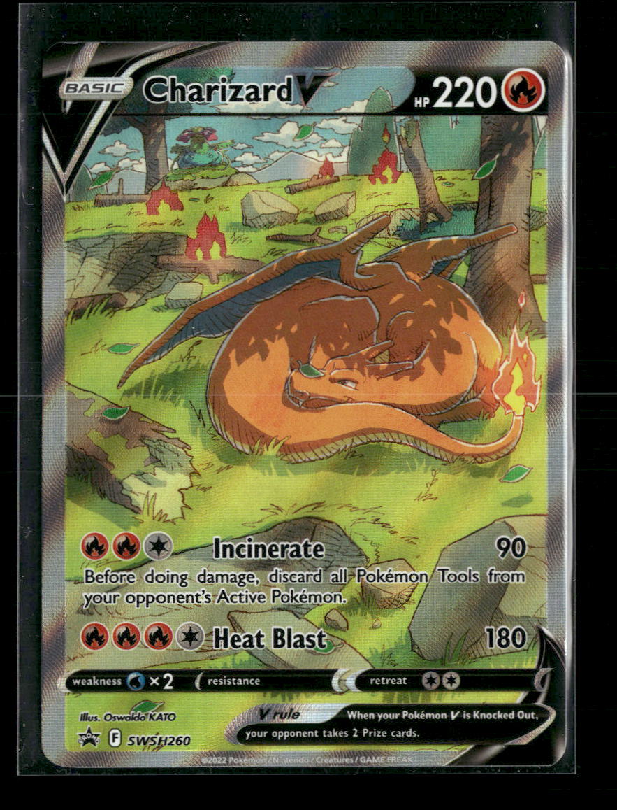 Charizard V SWSH: Sword & Shield Promo Cards #SWSH260 - Front