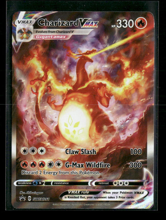 Charizard VMAX SWSH: Sword & Shield Promo Cards #SWSH261 - Front