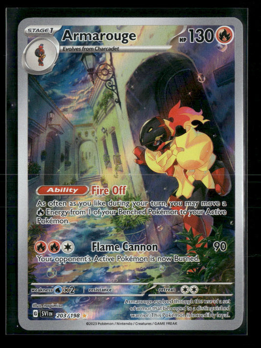 Armarouge SV01: Scarlet & Violet Base Set #203/198 - Front