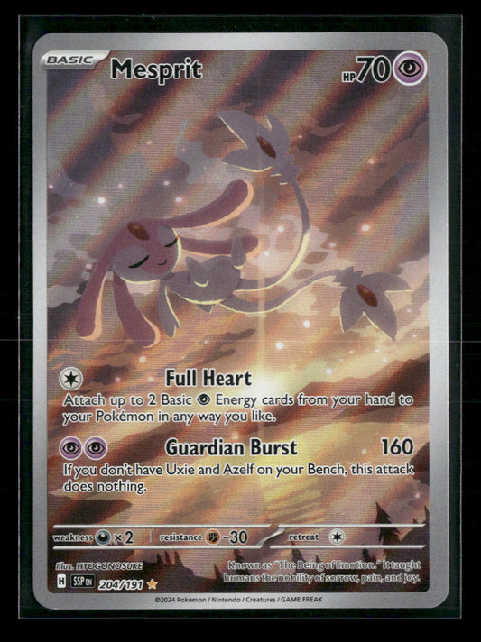 Mesprit SV08: Surging Sparks #204/191 - Front