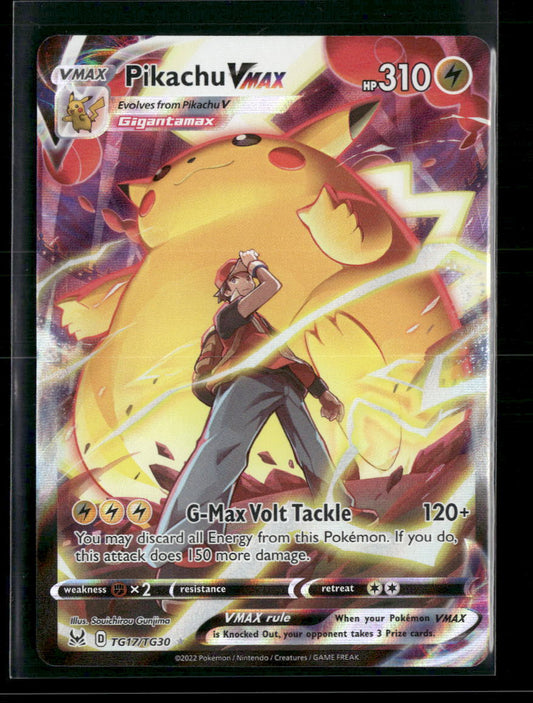 Pikachu VMAX SWSH11: Lost Origin Trainer Gallery #TG17/TG30 - Front