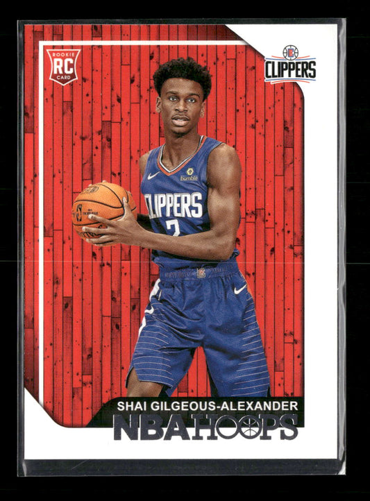 Shai Gilgeous-Alexander 2018-19 Hoops #262 - Front