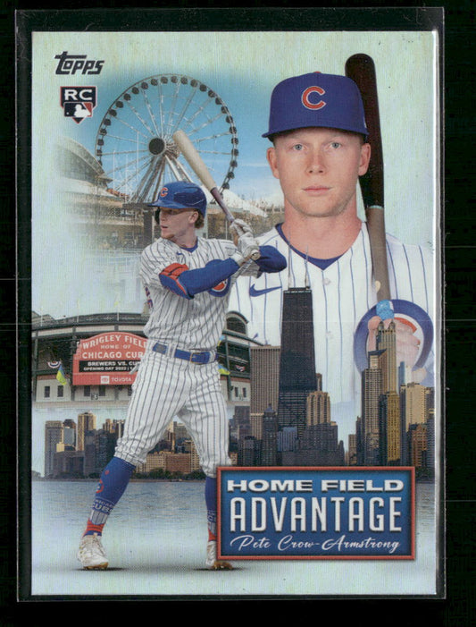 Pete Crow-Armstrong 2024 Topps #HFA-15 Home Field Advantage - Front