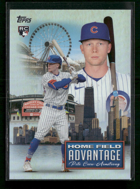 Pete Crow-Armstrong 2024 Topps #HFA-15 Home Field Advantage -B - Front