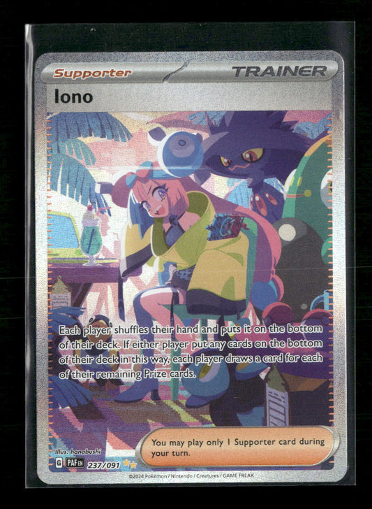 Iono SV: Paldean Fates #237/091 - Front