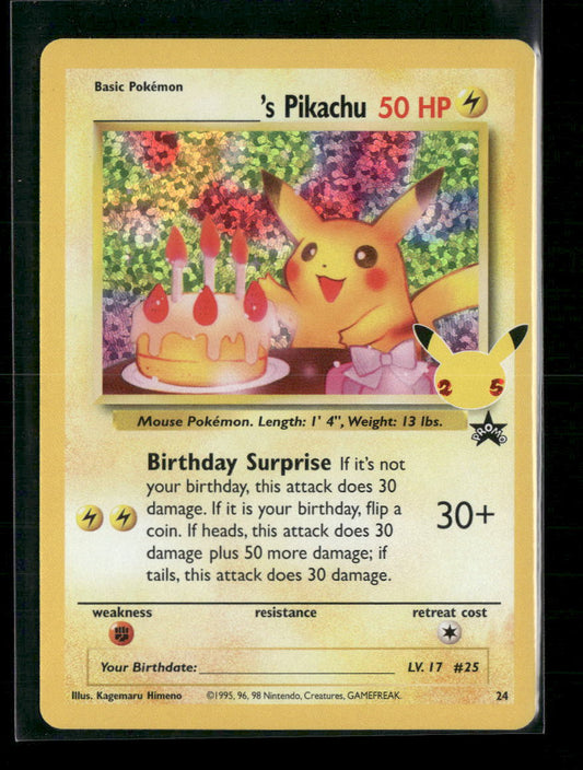 ______'s Pikachu Celebrations: Classic Collection #24/53 - Front