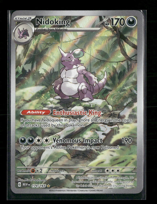 Nidoking SV: Scarlet & Violet 151 #174/165 - Front