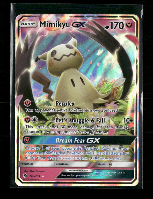 Mimikyu GX SM - Lost Thunder #149/214 - Front