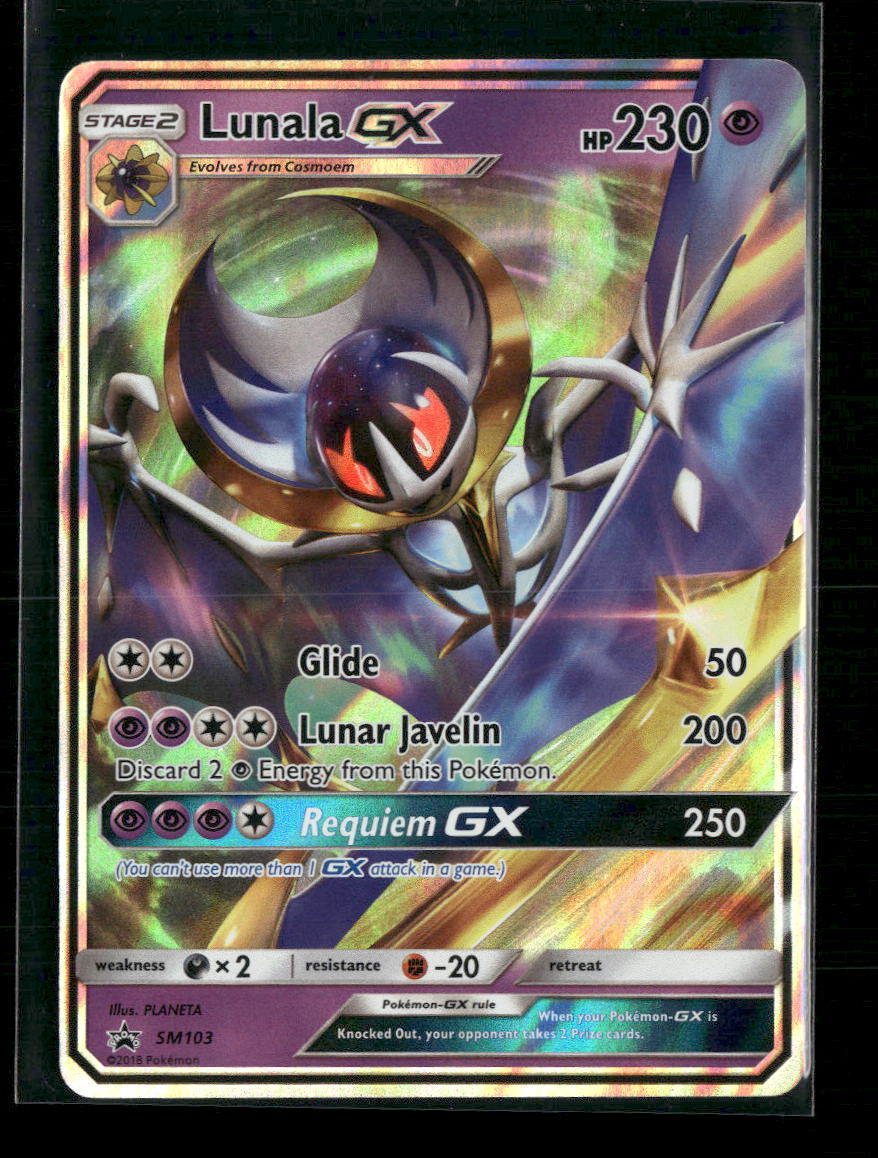 Lunala GX SM Promos #SM103 - Front