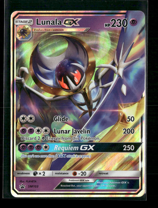 Lunala GX SM Promos #SM103 - Front