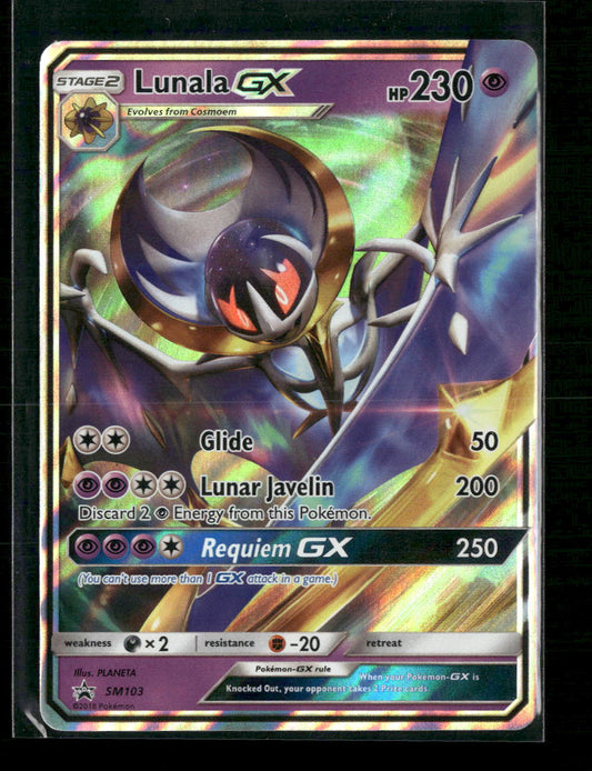 Lunala GX SM Promos #SM103 - Front