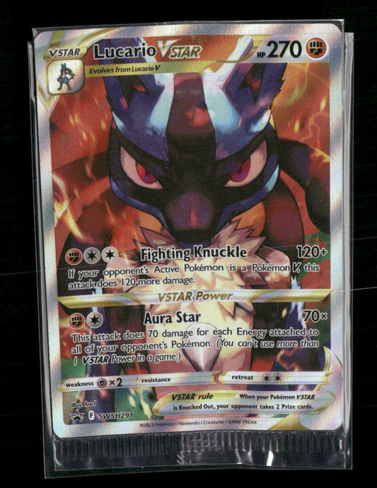 Lucario VSTAR SWSH: Sword & Shield Promo Cards #SWSH291 - Front