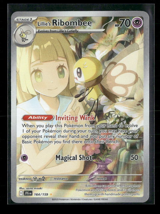 Lillie's Ribombee SV09: Journey Together #164/159 - Front
