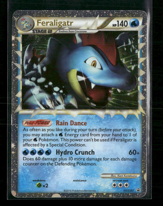 Feraligatr (Prime) HGSS Promos #HGSS07 - Front